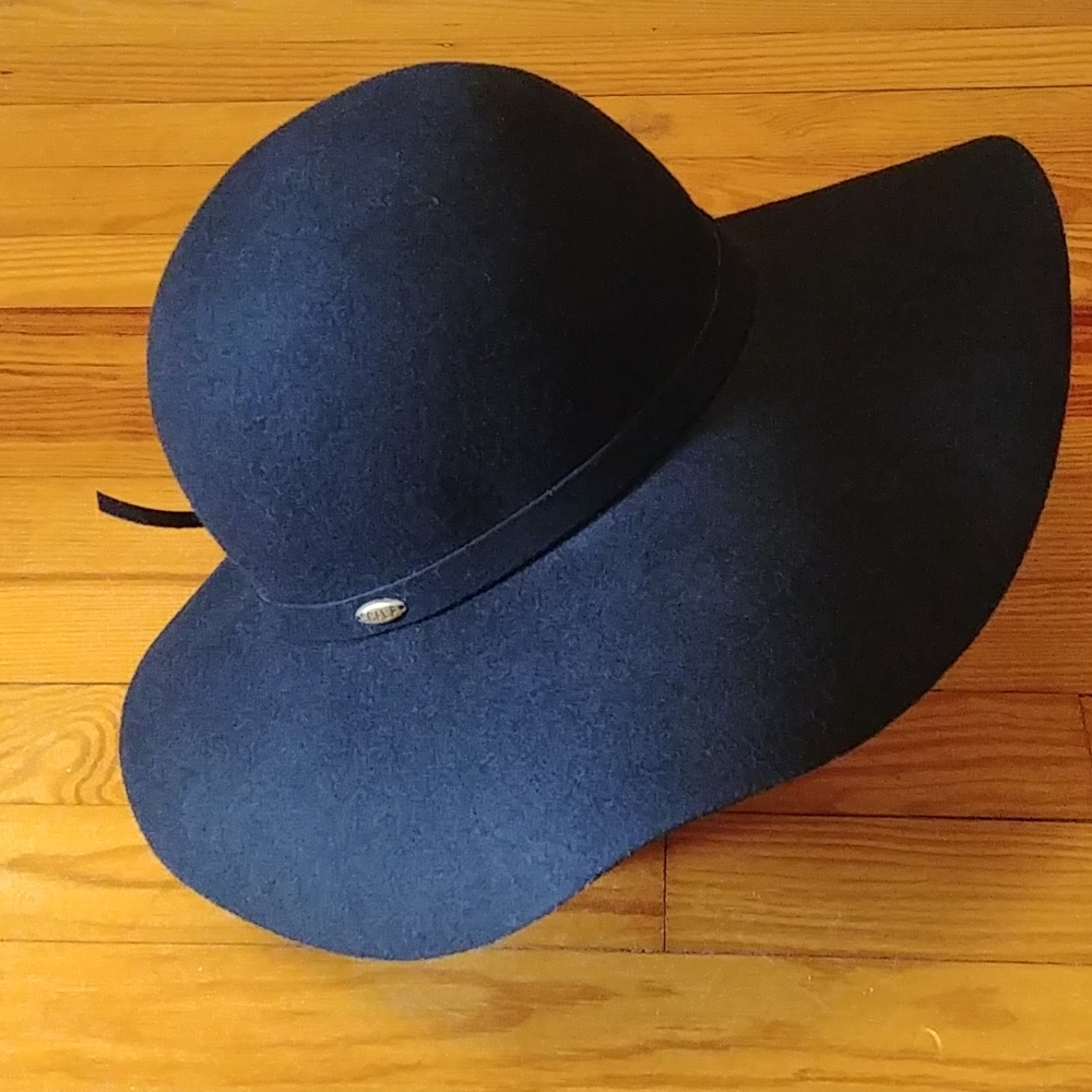 Cute fall wool floppy hat